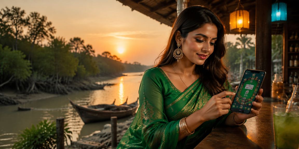 সুন্দরবন এলাকার পোকার টেবিল এবং ক্যাসিনো গেমিং